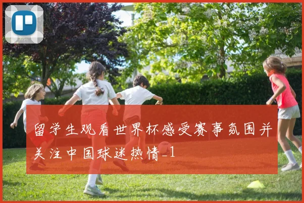 留学生观看世界杯感受赛事氛围并关注中国球迷热情_1