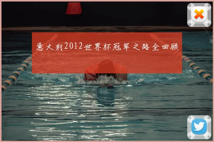 意大利2012世界杯冠军之路全回顾